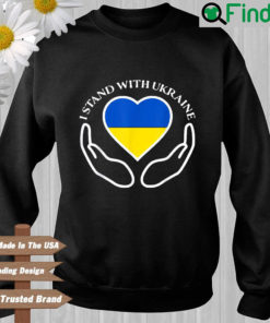 Ukrainian Flag Support Ukraine Freedom I Stand With Ukraine sweatshirt
