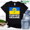 Ukrainian Flower Sunflower Stand With Ukraine Shirt