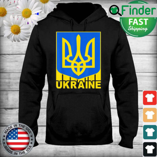 Ukrainian People Vintage Ukraine Flag Hoodie