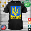 Ukrainian People Vintage Ukraine Flag T Shirt