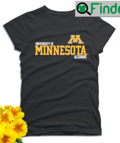 University Of Minnesota Alumni logo T shirt