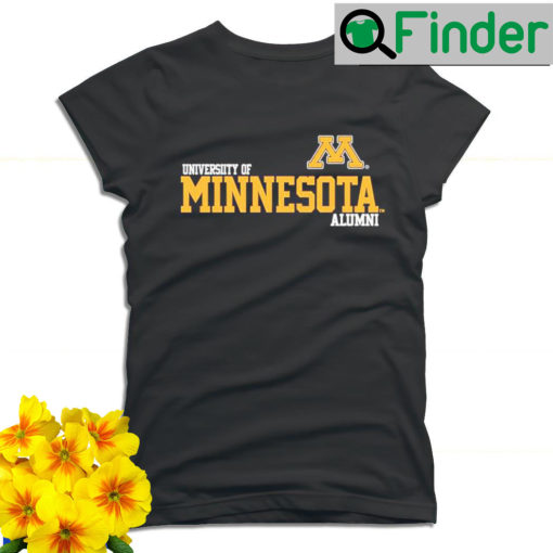 University Of Minnesota Alumni logo T shirt