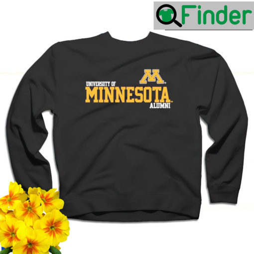 University Of Minnesota Alumni logo sweatshirt