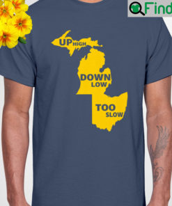 Up High Down Low Too Slow Funny Shirt