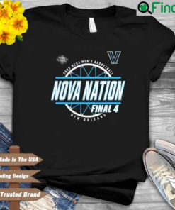 Villanova Wildcats 2022 NCAA Mens Basketball Nova Nation Final 4 New Orleans shirt