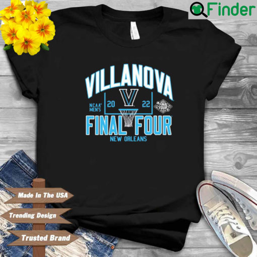 Villanova Wildcats 2022 NCAA Mens Final Four New Orleans shirt