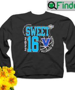 Villanova Wildcats March Madness 2022 NCAA Mens Basketball Sweet 16 the road to New Orleans sweatshirt