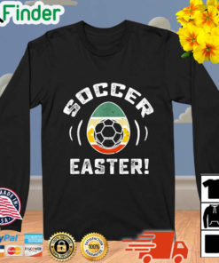 Vintage Egg Soccer Easter Happy Easter Day Sweatshirt