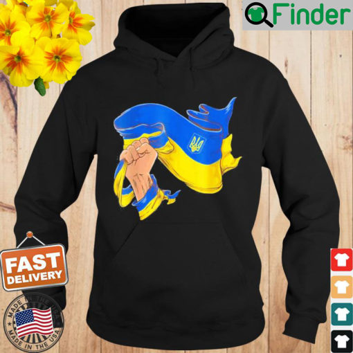 Vintage Ukraine Ukrainian Flag Pride Ukraine Flag Symbol Hoodie