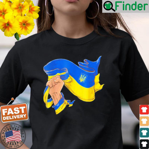 Vintage Ukraine Ukrainian Flag Pride Ukraine Flag Symbol T Shirt