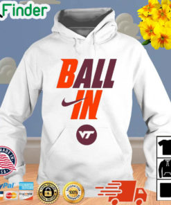Virginia Tech Hokies Nike Ball In Hoodie