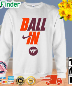 Virginia Tech Hokies Nike Ball In sweatshirt