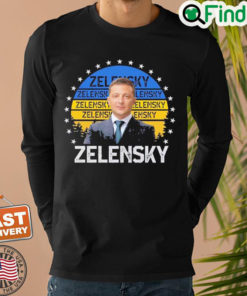 Volodymyr Zelensky President Of Ukraine Support Ukraine Sweatshirt