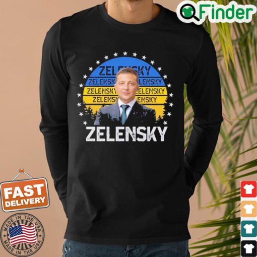 Volodymyr Zelensky President Of Ukraine Support Ukraine Sweatshirt