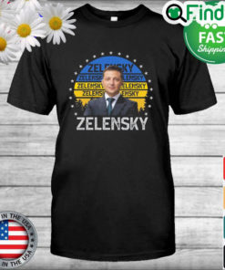 Volodymyr Zelensky President Of Ukraine Support Ukraine Vintage Shirt