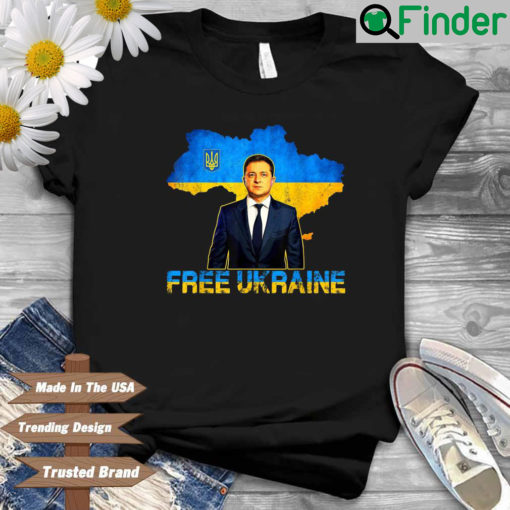 Volodymyr Zelensky free Ukraine shirt
