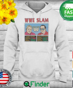 WWE Slam Bobby Heenan And Gorilla Monsoon Hoodie