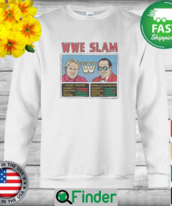 WWE Slam Bobby Heenan And Gorilla Monsoon sweatshirt