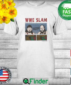 WWE Slam Natural Disasters shirt