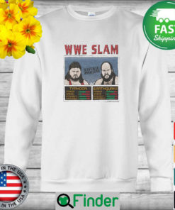WWE Slam Natural Disasters sweatshirt