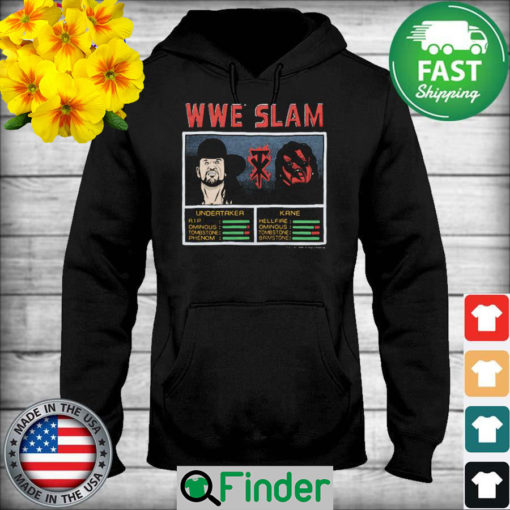 WWE Slam Undertaker And Kane Hoodie