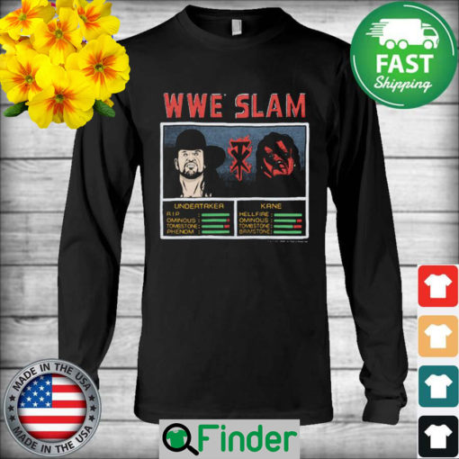 WWE Slam Undertaker And Kane Long Sleeve