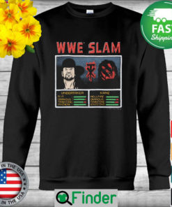WWE Slam Undertaker And Kane sweatshirt