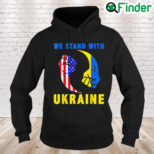 We Stand With Ukraine Ukrainian Flag Ukrainians Puck Futin Peace Ukraine Hoodie