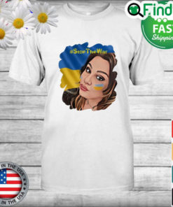 Woman Stop The War Ukraine T Shirt