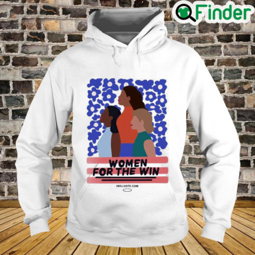 Women For The Win Iwillvote Hoodie
