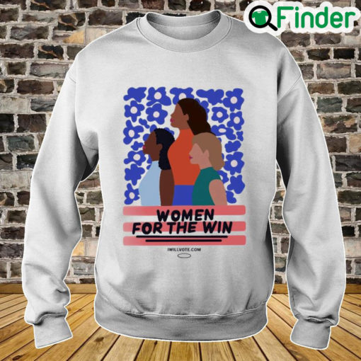 Women For The Win Iwillvote Sweatshirt