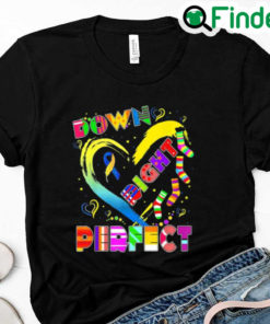 World Down Syndrome Blue Ribbon Rock Your Sock T21 Awareness Shirt