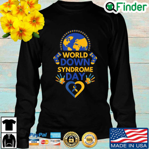 World down syndrome day Long Sleeve