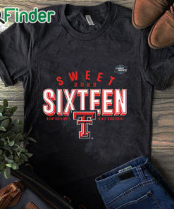 black T shirt Texas Tech Red Raiders 2022 NCAA Mens Basketball Tournament March Madness Sweet Sixteen Jumpball