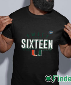 black shirt Miami Hurricanes 2022 NCAA Mens Basketball Tournament March Madness Sweet Sixteen Jumpball