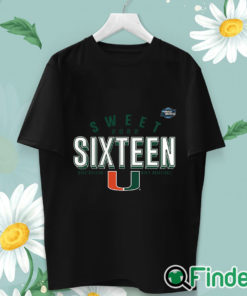 unisex T shirt Miami Hurricanes 2022 NCAA Mens Basketball Tournament March Madness Sweet Sixteen Jumpball