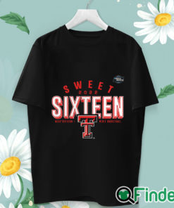 unisex T shirt Texas Tech Red Raiders 2022 NCAA Mens Basketball Tournament March Madness Sweet Sixteen Jumpball