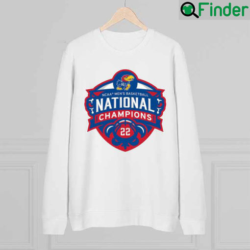 2022 Kansas Jayhawks Womens 2022 NCAA Mens Basketball National Champions Pass Official Logo Sweatshirt