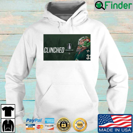 2022 Minnesota Wild Clinched Stanley Cup Playoffs Hoodie