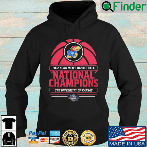 2022 NCAA Mens Basketball National Champions The University Of Kansas Jayhawks Hoodie