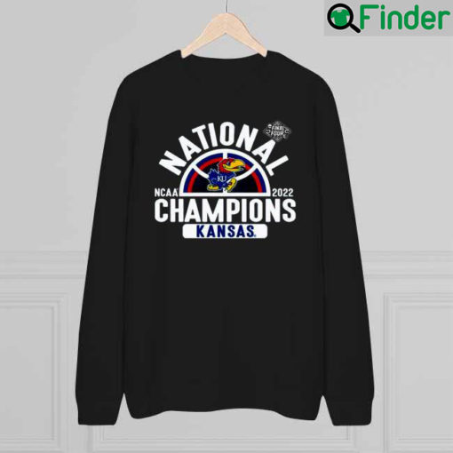 2022 NCAA National Champions Kansas Final Four logo Sweatshirt