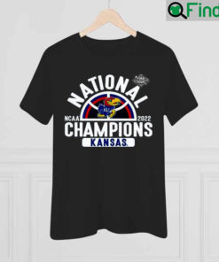 2022 NCAA National Champions Kansas Final Four logo shirt