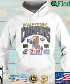 2022 NCAA National Champions Kansas Jayhawks 72 North Carolina Tar Heels 6Hoodie