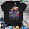 2022 National Championship Kansas Jayhawks Mens Basketball signatures t shirts