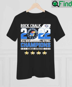 2022 Rock Chalk Kansas Jayhawks NCAA Mens Basketball National Champions 1952 2022 shirt