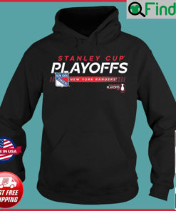 2022 Stanley Cup Playoffs New York Rangers Mens Hockey Hoodie