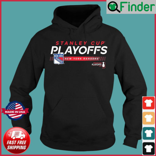 2022 Stanley Cup Playoffs New York Rangers Mens Hockey Hoodie