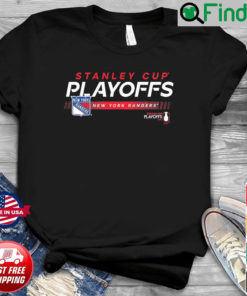 2022 Stanley Cup Playoffs New York Rangers Mens Hockey Shirt