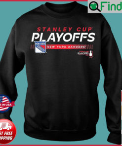2022 Stanley Cup Playoffs New York Rangers Mens Hockey Sweatshirt