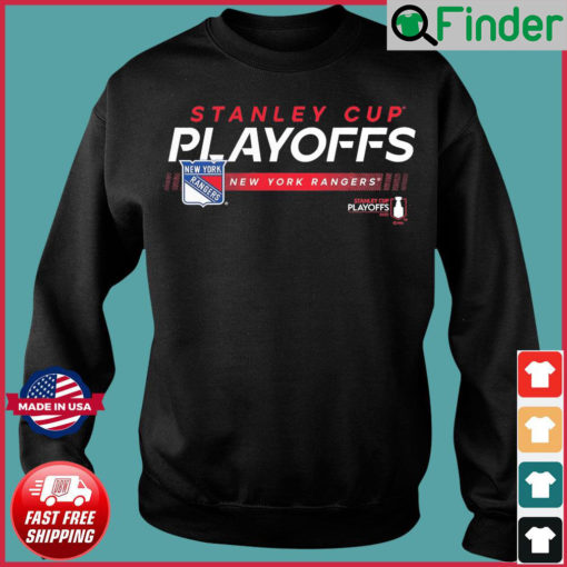 2022 Stanley Cup Playoffs New York Rangers Mens Hockey Sweatshirt